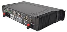 1 to 2 Zone Mixer Amplifier with Media Player Bluetooth 2 x 160W 4 Ohms